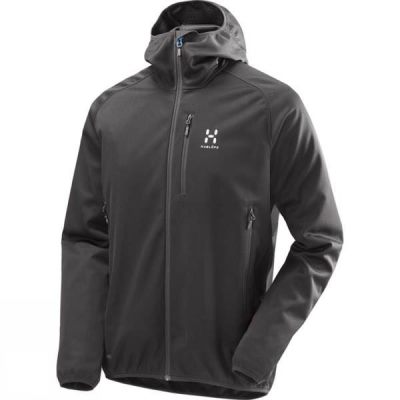 Chaquetas Haglofs Mistral Hood Hombre - Negras - Chile FOI095214